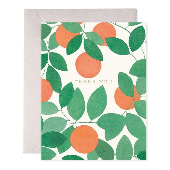 Orange Grove Thank You Boxed Notecards