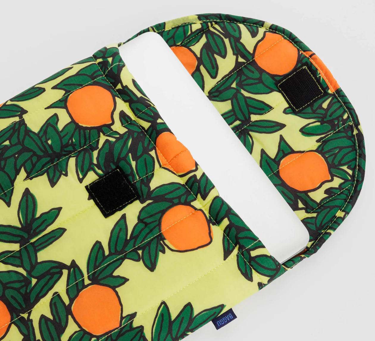 Orange Tree Puffy 13"/14" Baggu Laptop Sleeve