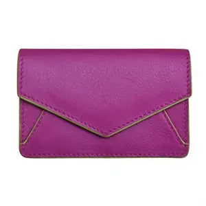 Orchid Envelope Business Card Wallet