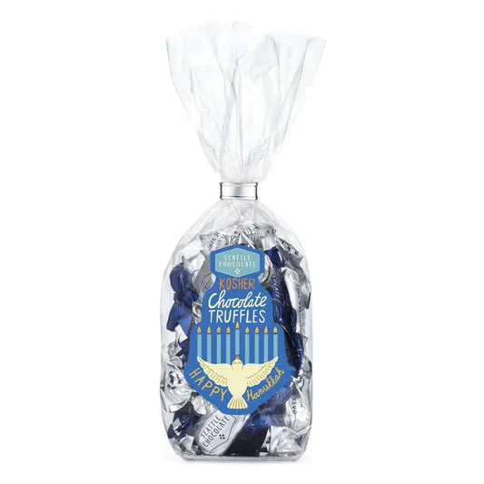 Oy To the World Chocolate Hanukkah Truffle Gift Bag