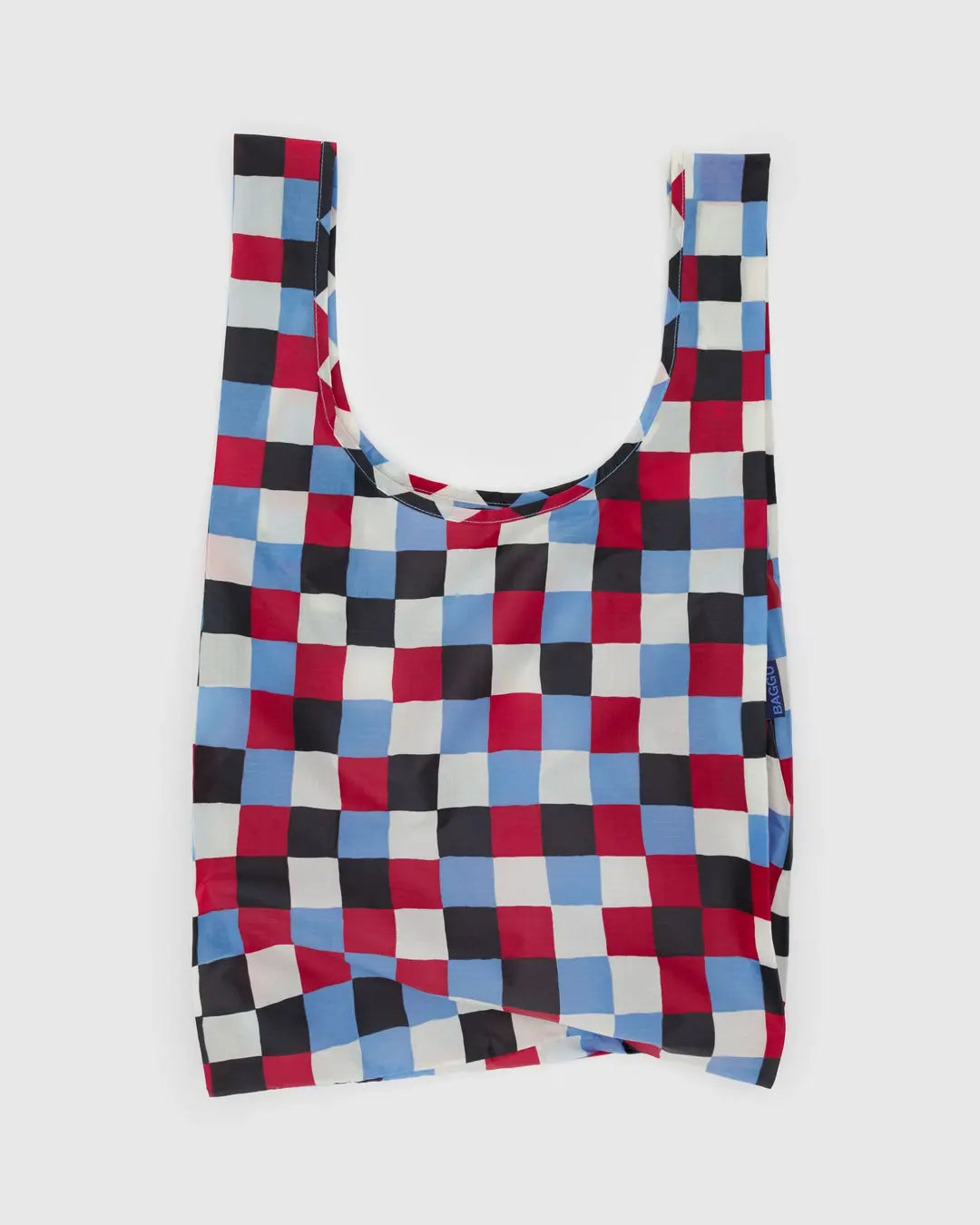 Painted Check Baggu Reusable Bag - Ali's Wagon