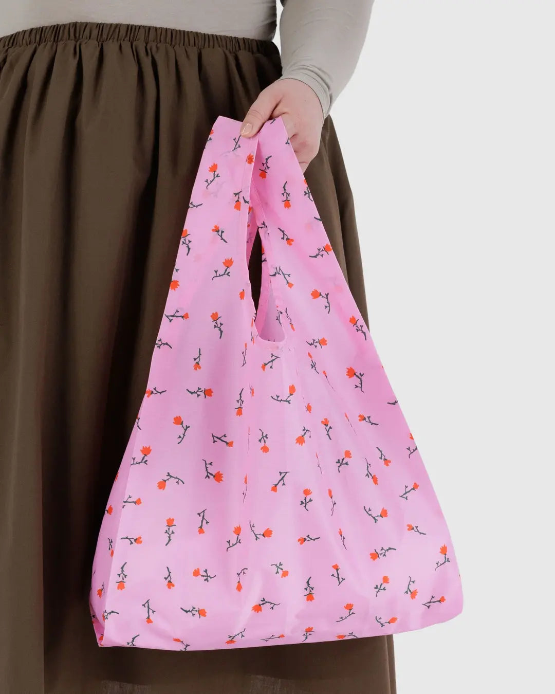 Painted Wildflower Baggu Reusable Bag