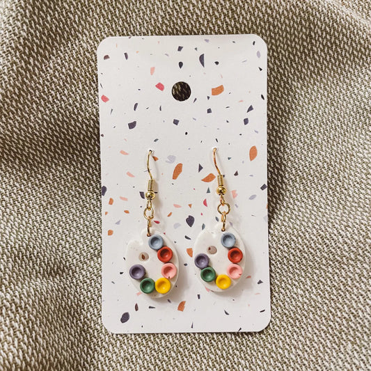 Paint Pallete Earrings