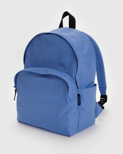 Pansy Blue Baggu Large Nylon Backpack