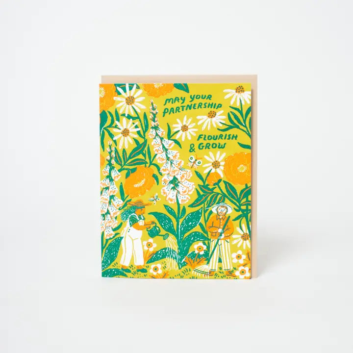 Flourishing Partnership Garden Card