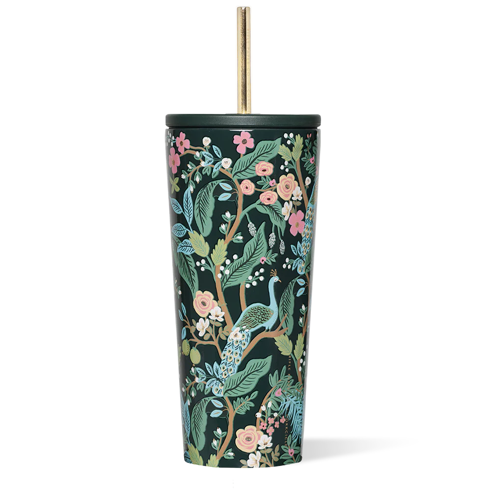 Peacock Blue 24 oz Cold Cup - Ali's Wagon