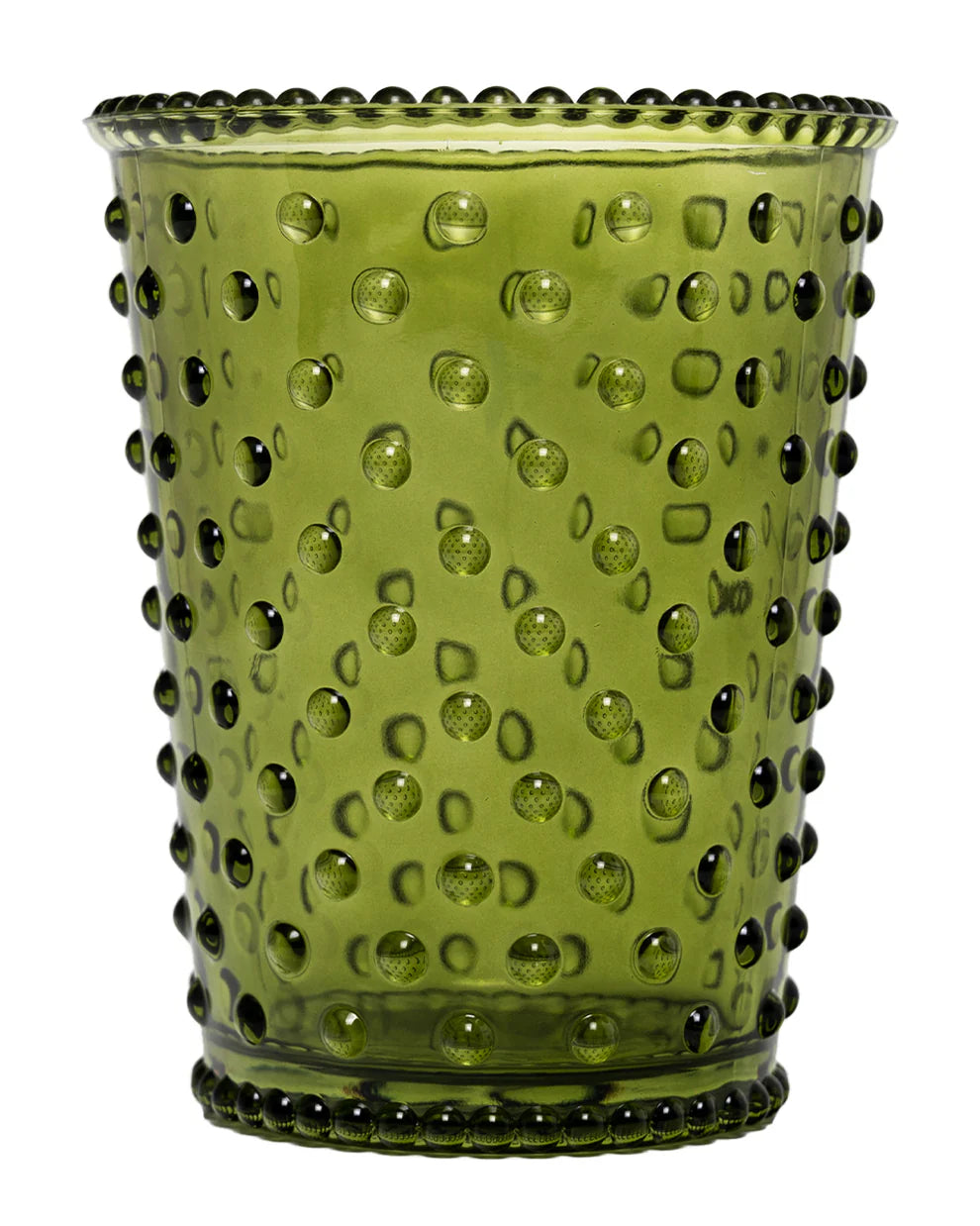 No. 25 - Pear Hobnail Glass
