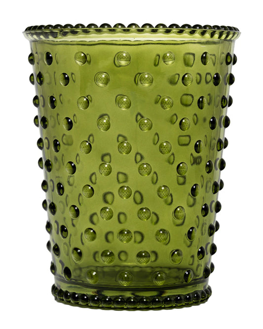 No. 25 - Pear Hobnail Glass