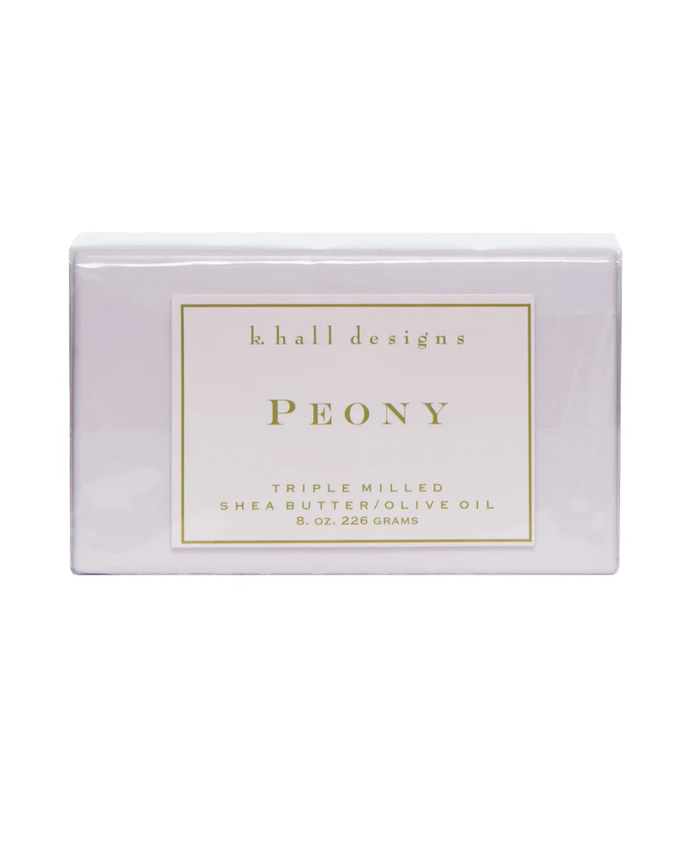Peony Triple Milled Bar Soap