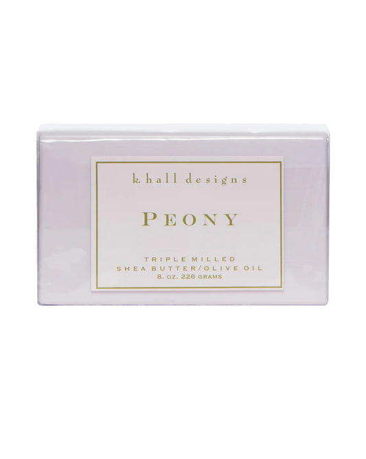 Peony Triple Milled Bar Soap
