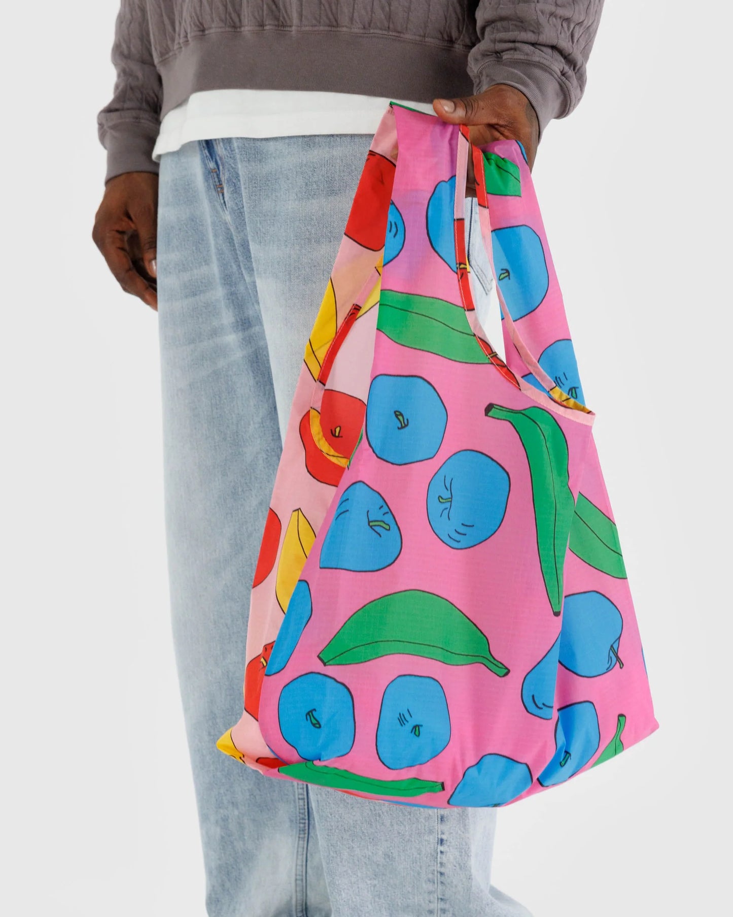 Apples and Bananas Mix Baggu Reusable Bag