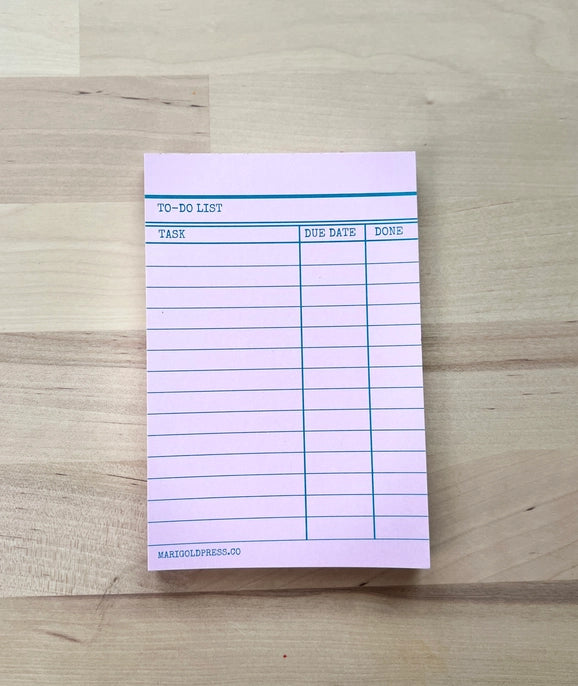 Library Card Notebook