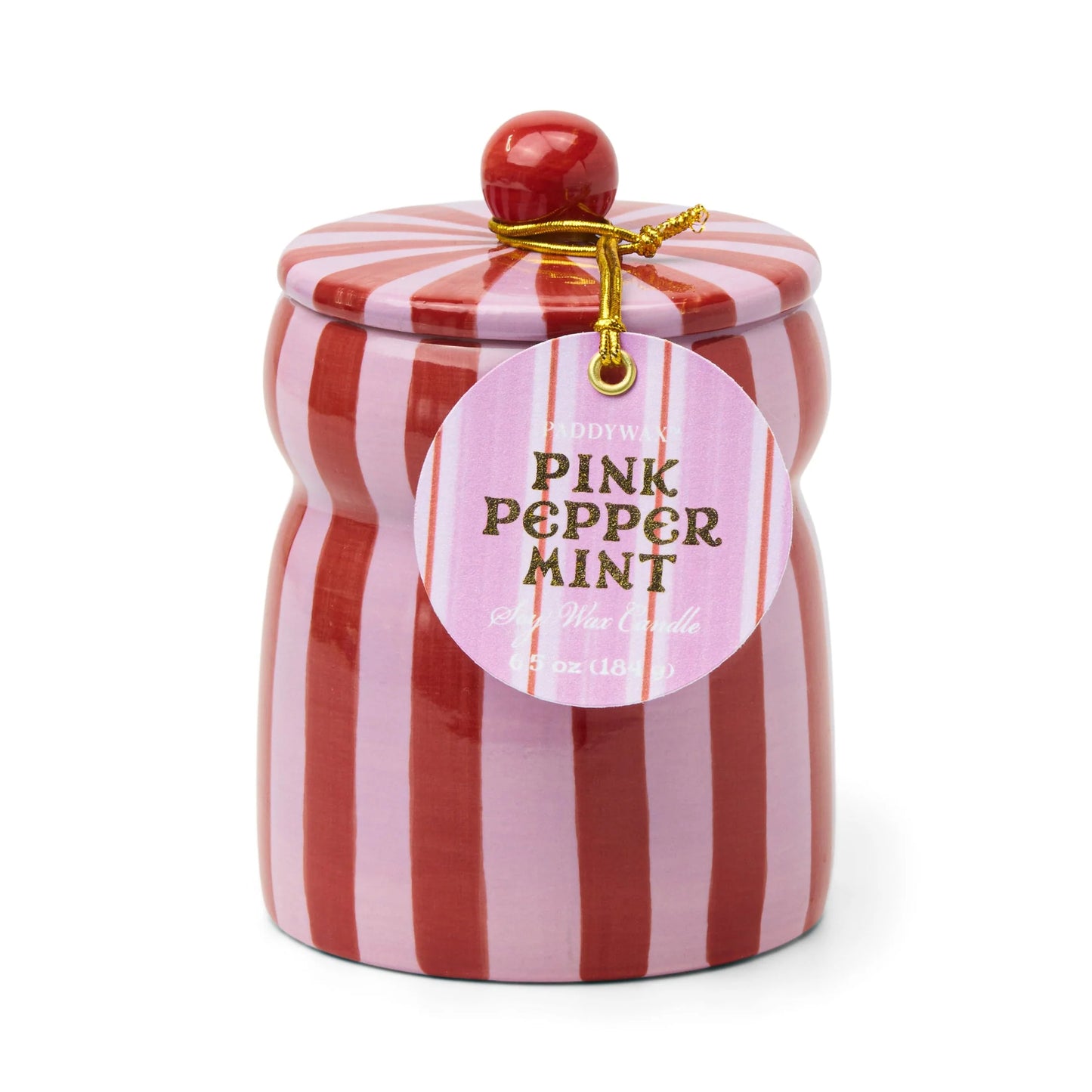 Pink Peppermint Cabana Candle
