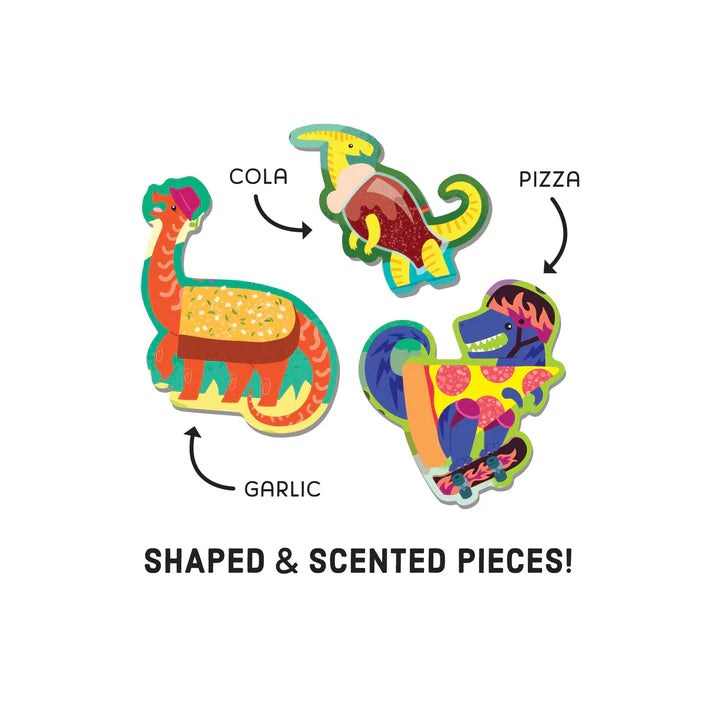 Pizzasaurus 60 Piece Scratch and Sniff Puzzle