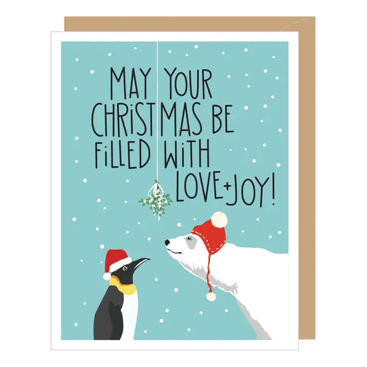 Holiday Penguins and Polar Bears Boxed Card Set