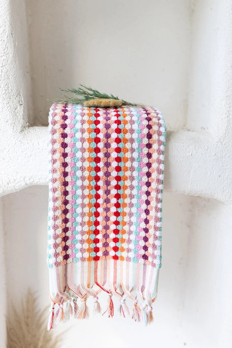 Pompom Bubble Handloomed Towel