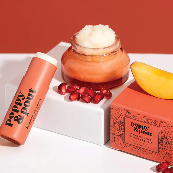 Pomegranate Peach Lip Care Duo