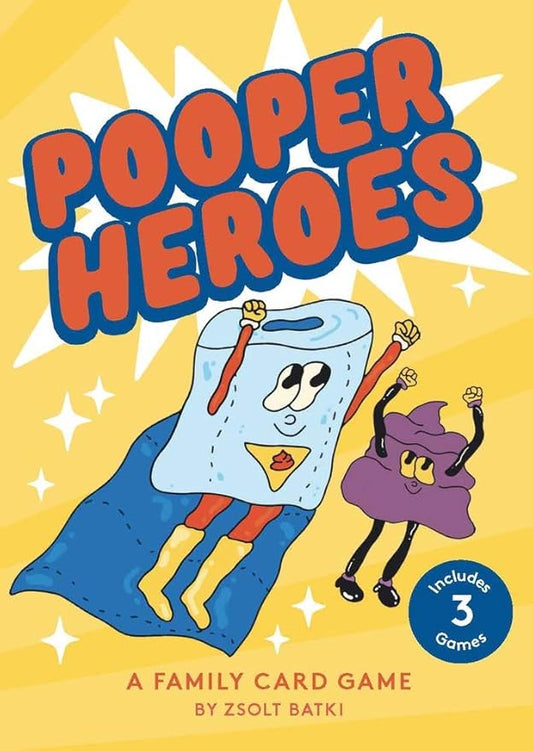 Pooper Heroes Card Game