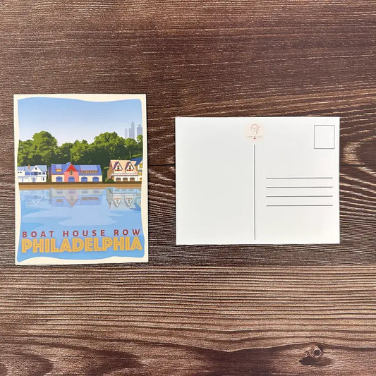 Boathouse Row Postcard