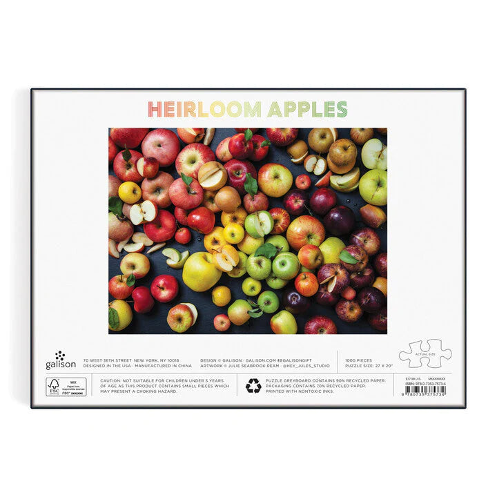 Heirloom Apples 1000 Piece Puzzle