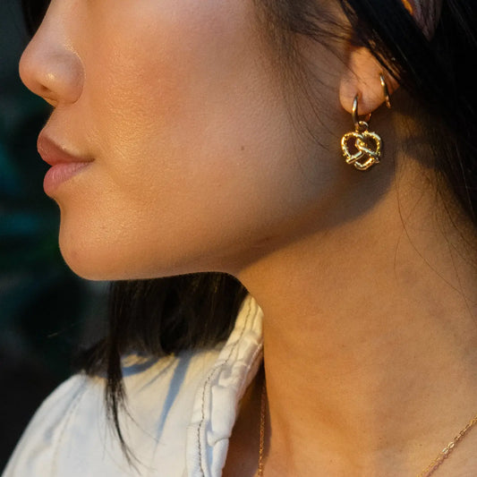 Twist Me Up Hoop Earrings