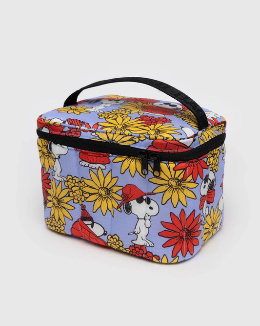 Peanuts x Baggu Floral Snoopy Puffy Lunch Bag