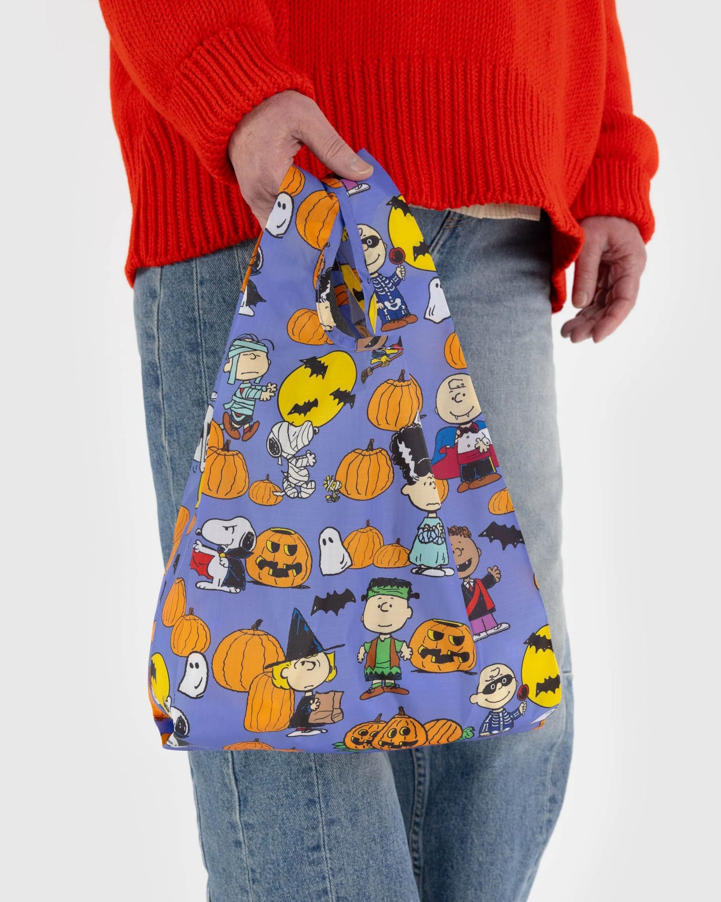 Peanuts x Baggu Pumpkin Patch Reusable Bag