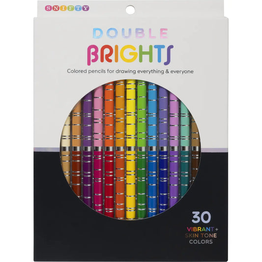 Double Rainbow Dual Ended Colored Pencils
