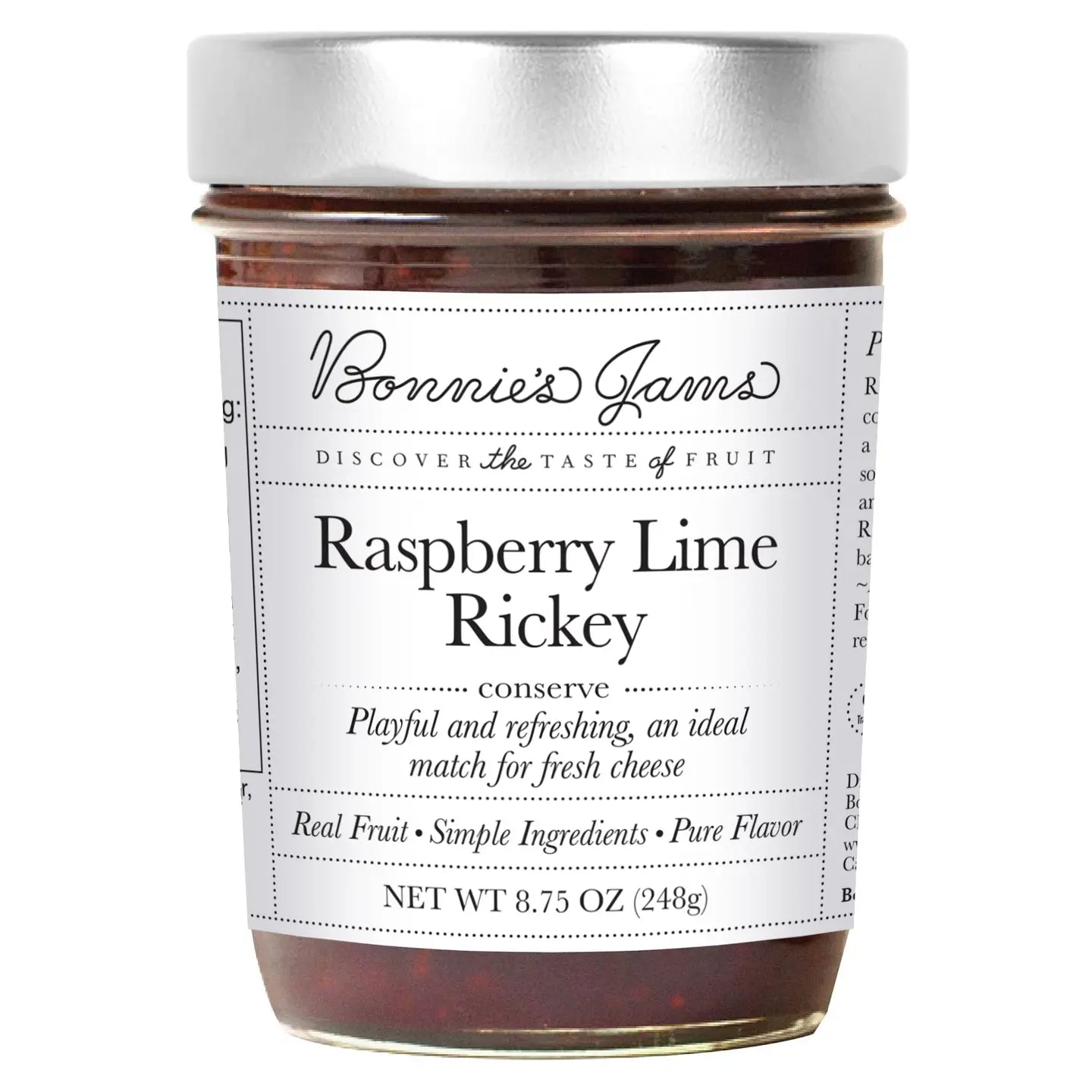 Raspberry Lime Rickey Jam