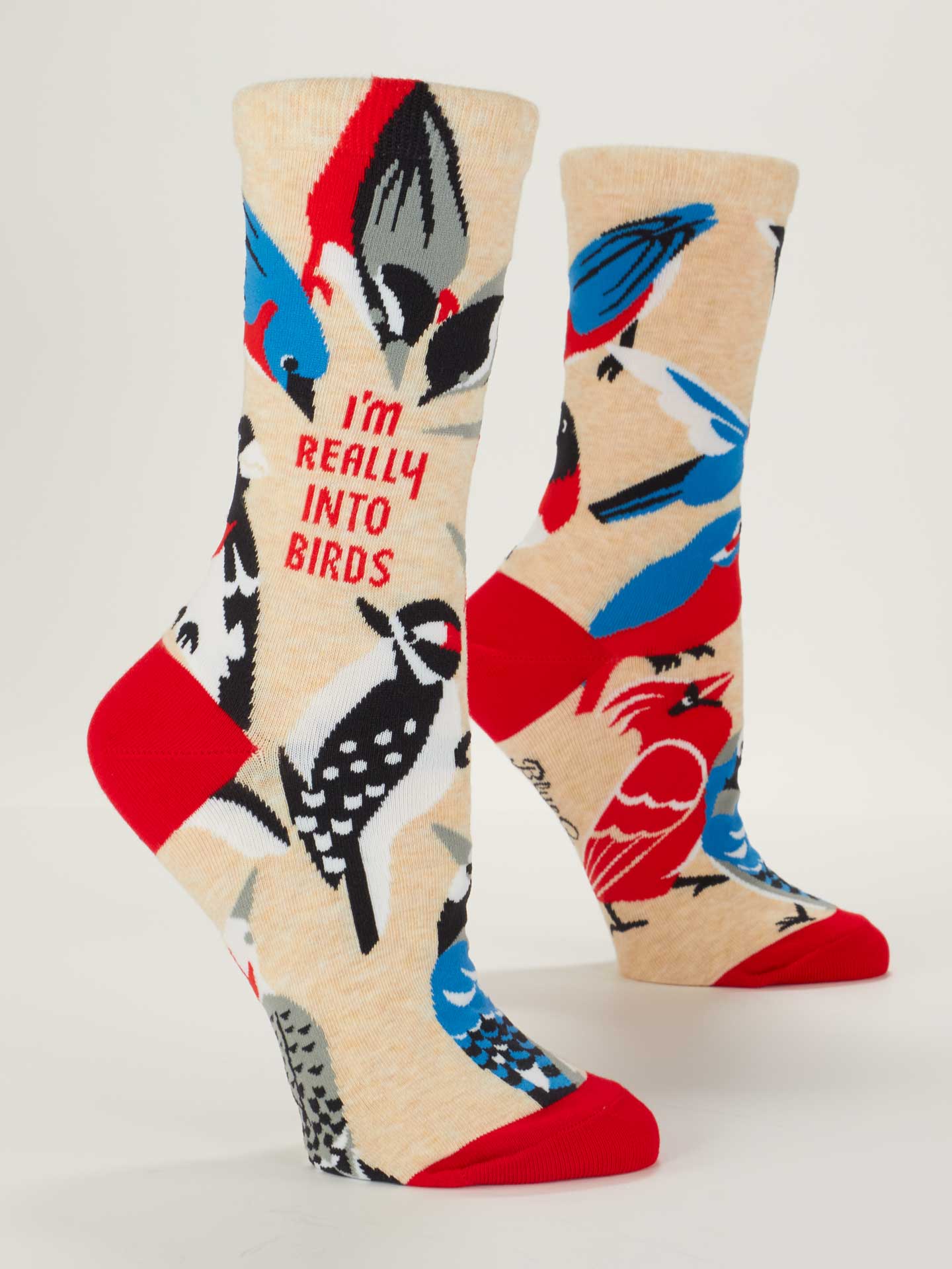 Really Into Birds Crew Socks