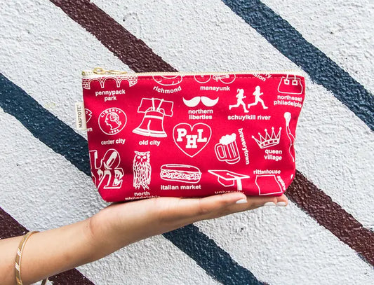 Philadelphia Zip Pouch - Ali's Wagon