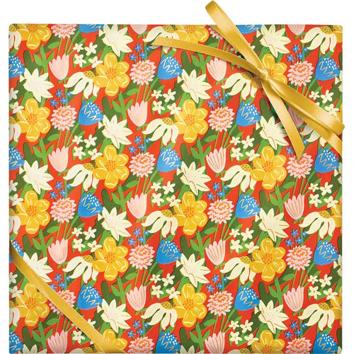 Flower Market Wrapping Paper
