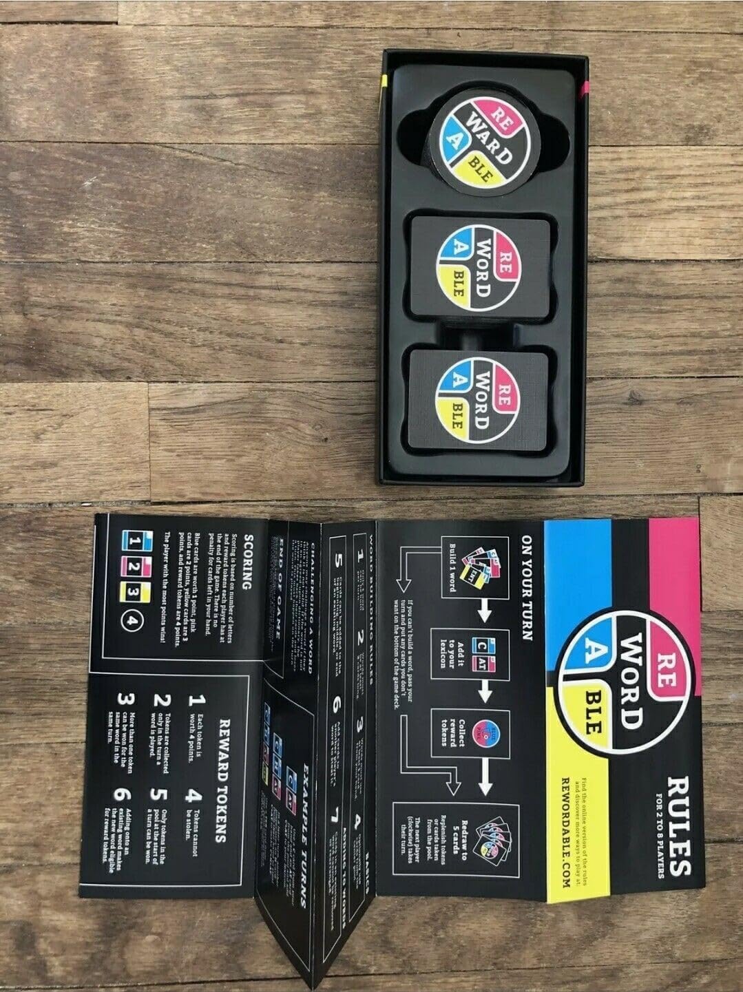 Rewordable Card Game