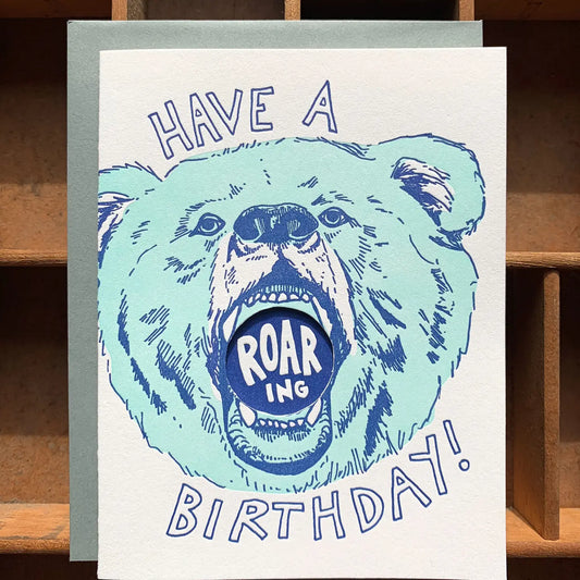 Roaring Birthday Card