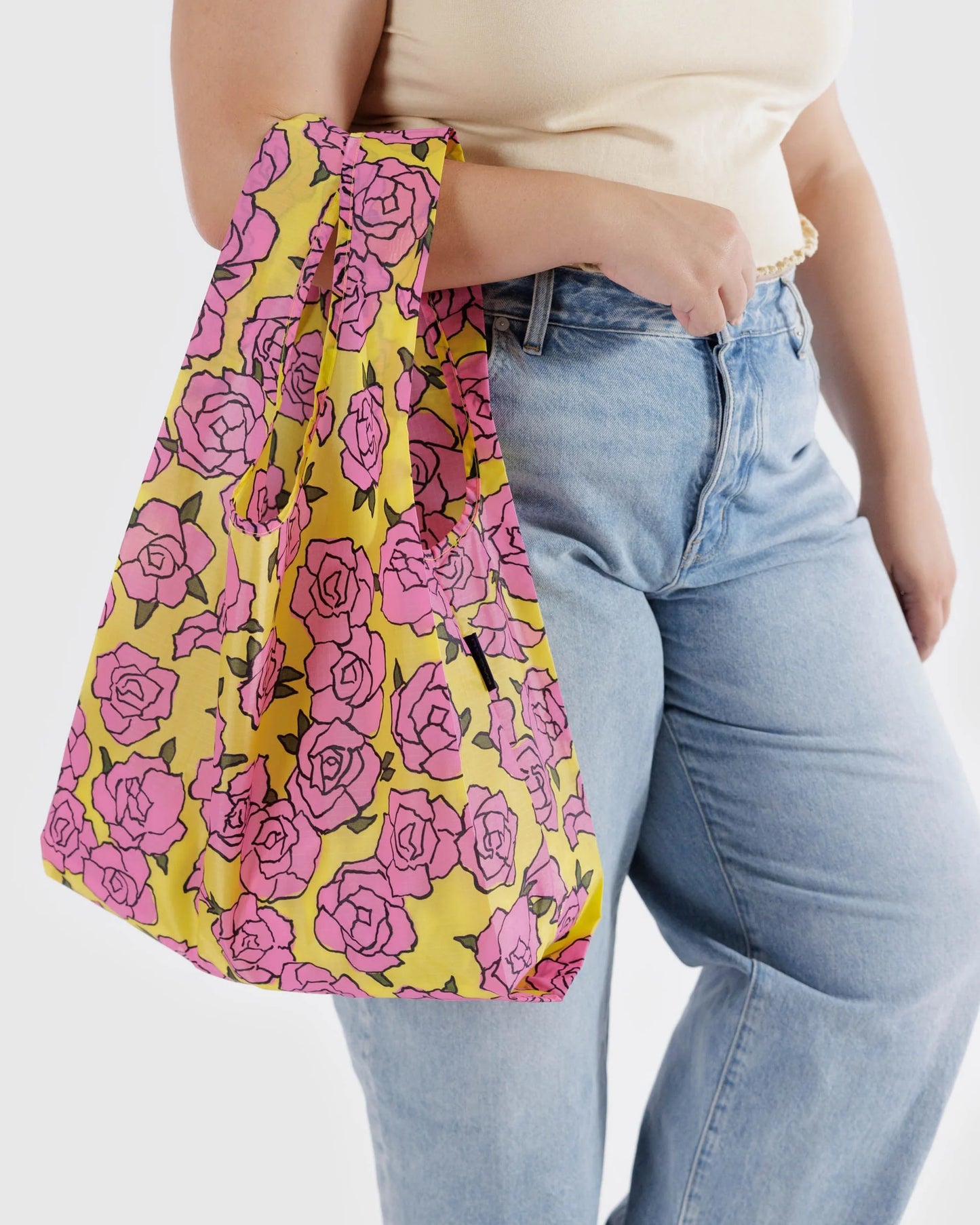 Rose Baggu Reusable Bag