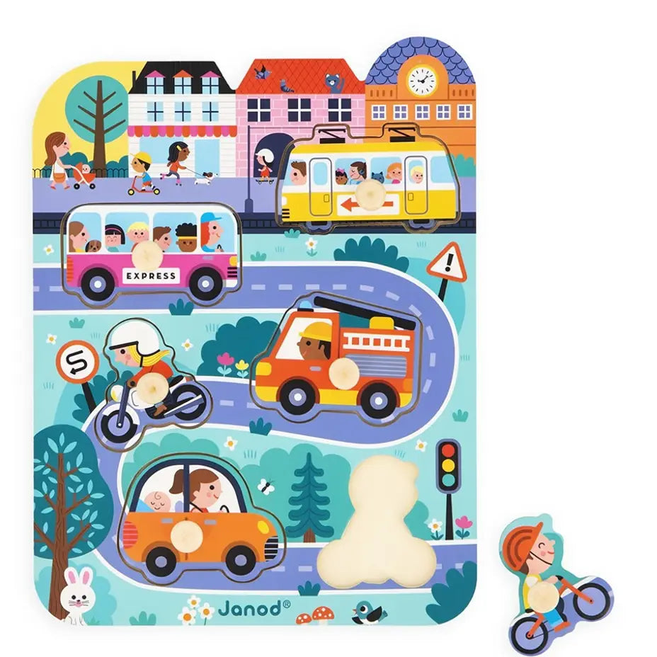 In The Town Peg Puzzle