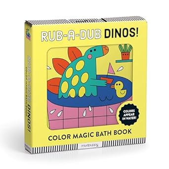 Rub-A-Dub Dinos! Color Magic Bath Book