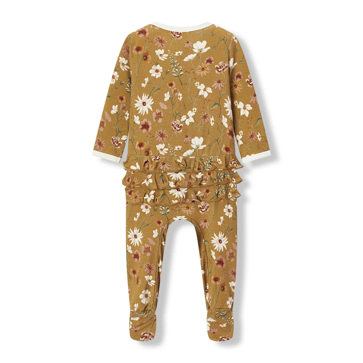 Wildflower Luxe Stretch Ruffle Footie