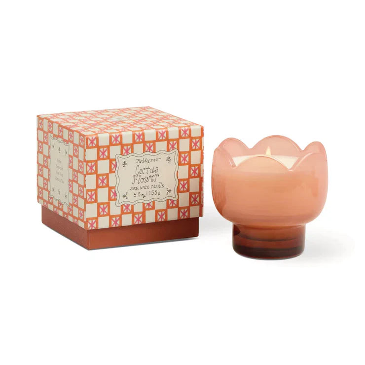 Cactus Flower Tulip Candle - Ali's Wagon