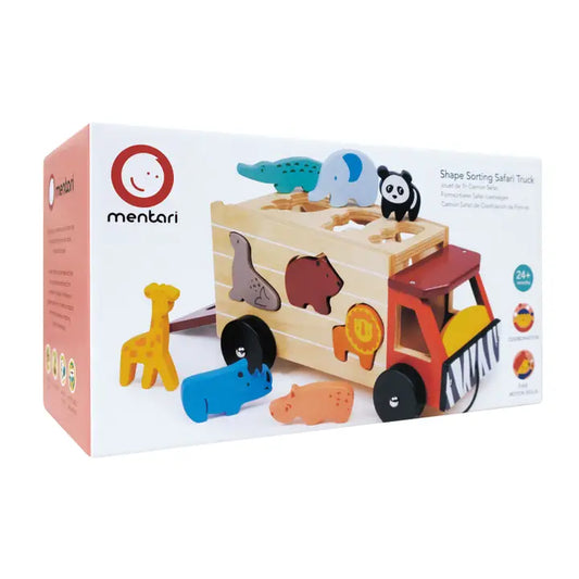Shape Sorting Safari Truck - Ali's Wagon