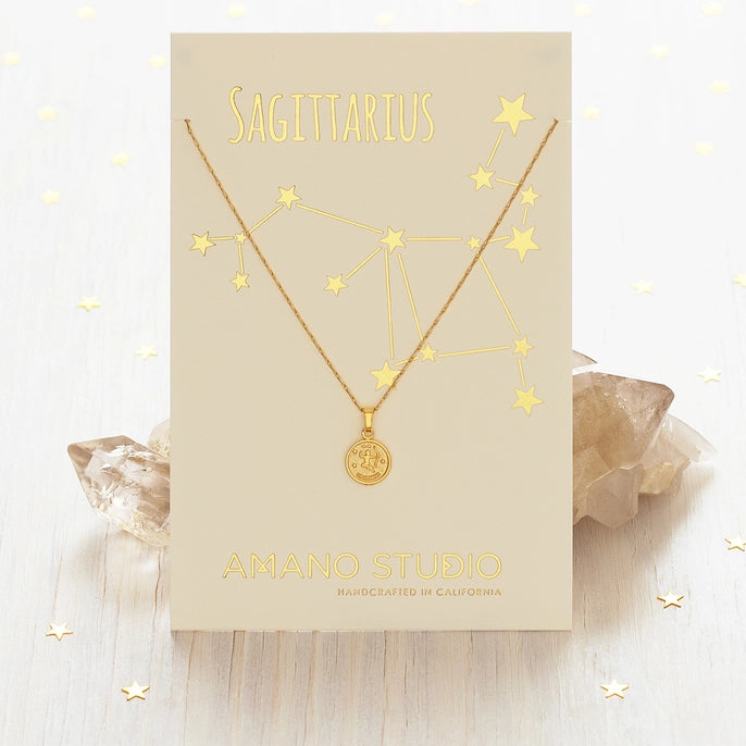 Zodiac Medallion Necklace