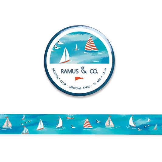 Sailboat Club Masking Tape