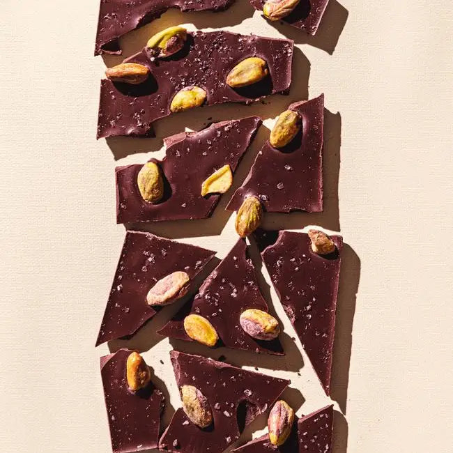 Salted Pistachio Dark Chocolate Bar