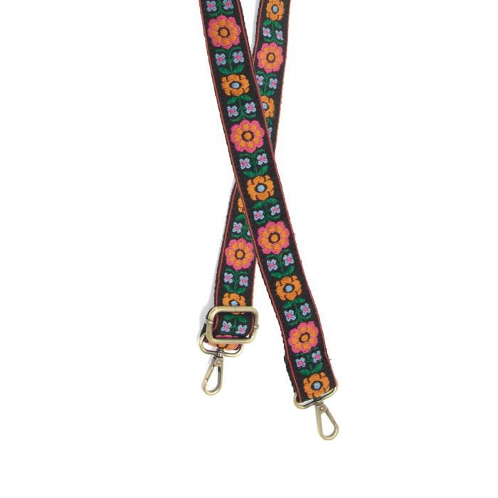 Multicolored Scandinavian Guitar Bag Strap