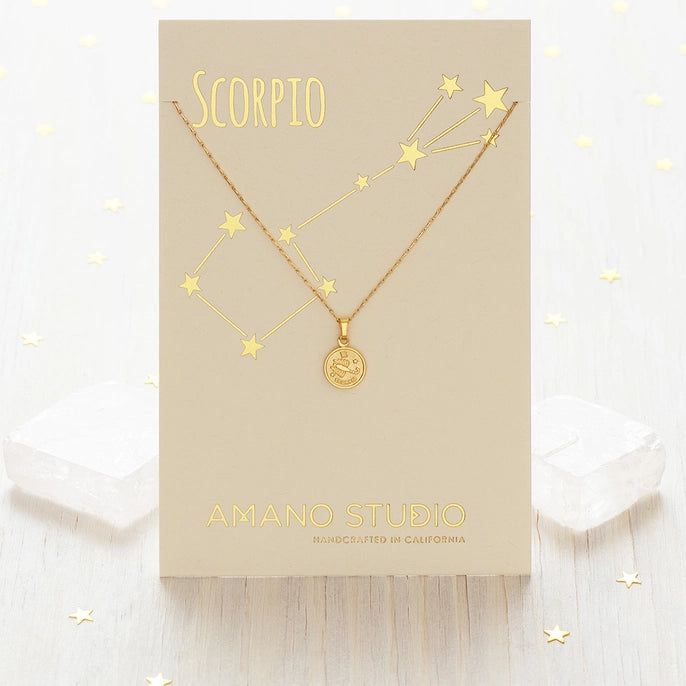 Zodiac Medallion Necklace