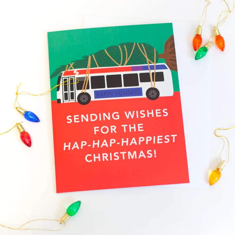 Septa Bus Christmas Card