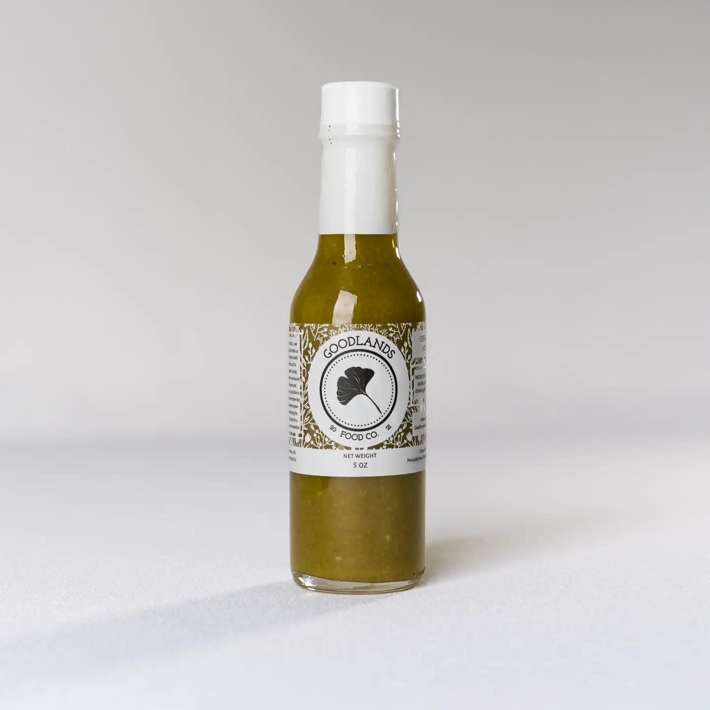 Serrano Cilantro Lime Hot Sauce