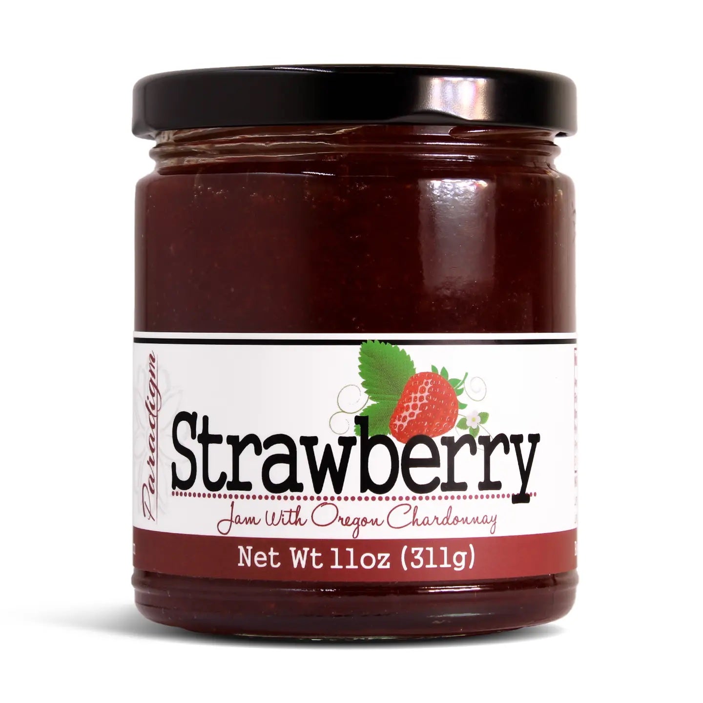 Strawberry Jam with Oregon Chardonnay