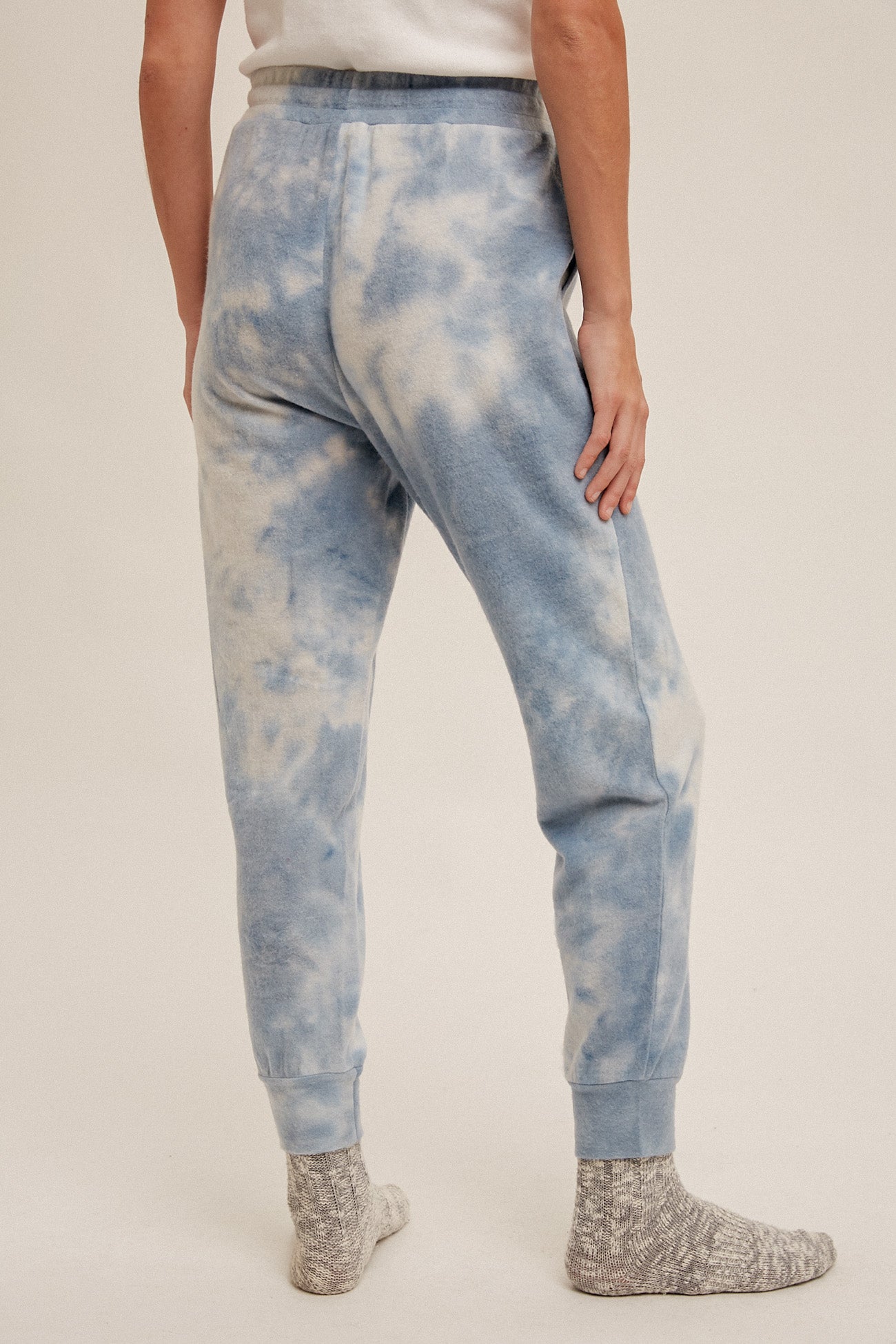 Blue Skies Tie-Dye Terry Jogger Sweatpants