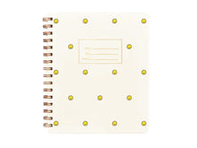 Load image into Gallery viewer, Mini Smiley Face Spiral Notebook